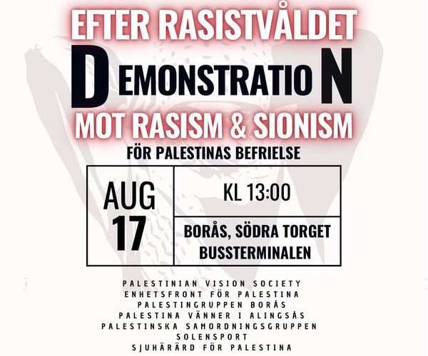 Demo in Boras