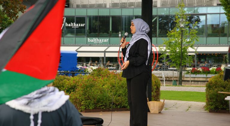 10/8 Inte en vanlig lördags demonstration