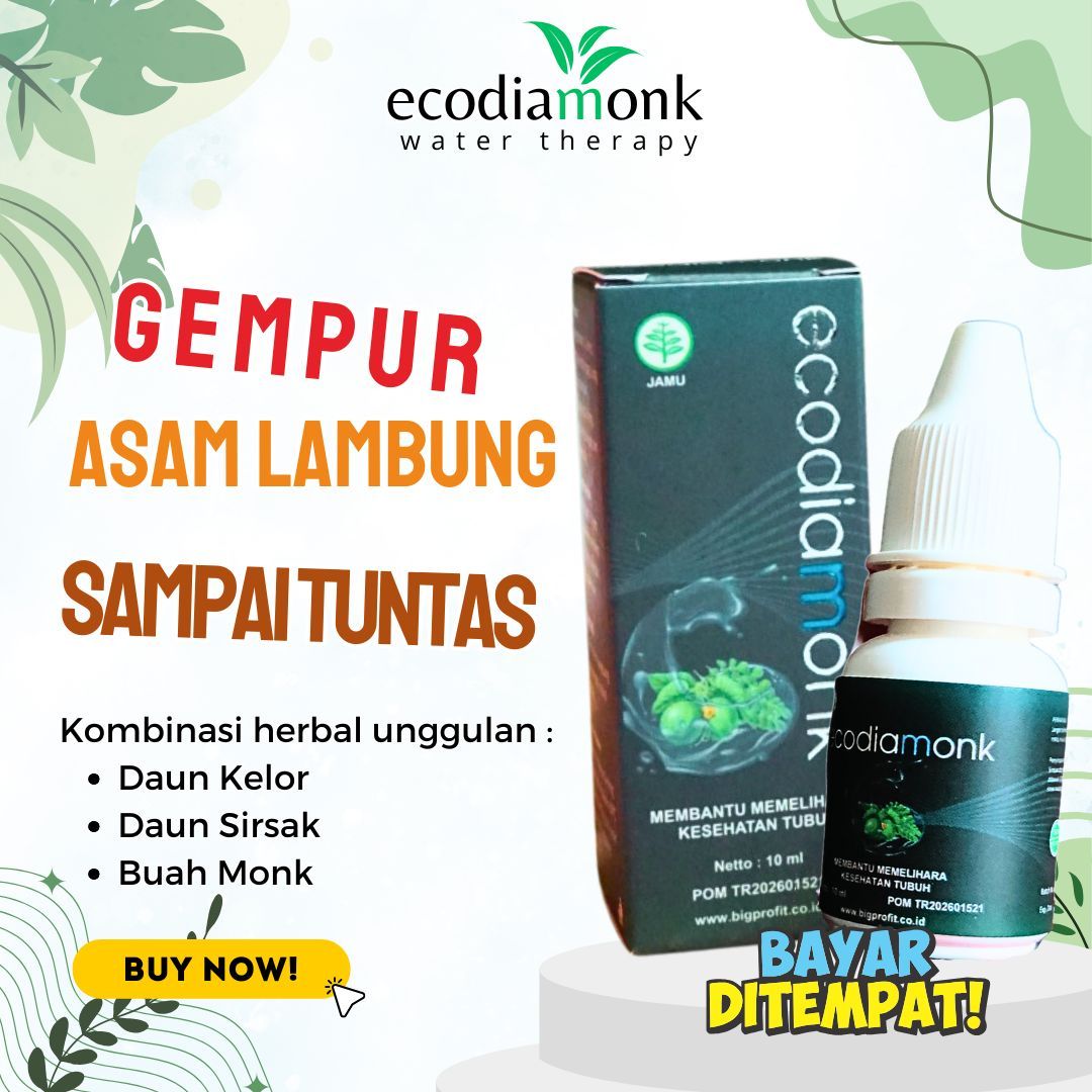0852-2540-3076 Obat Herbal Asam Lambung Ecodiamonk | Bisa COD | Purwakarta