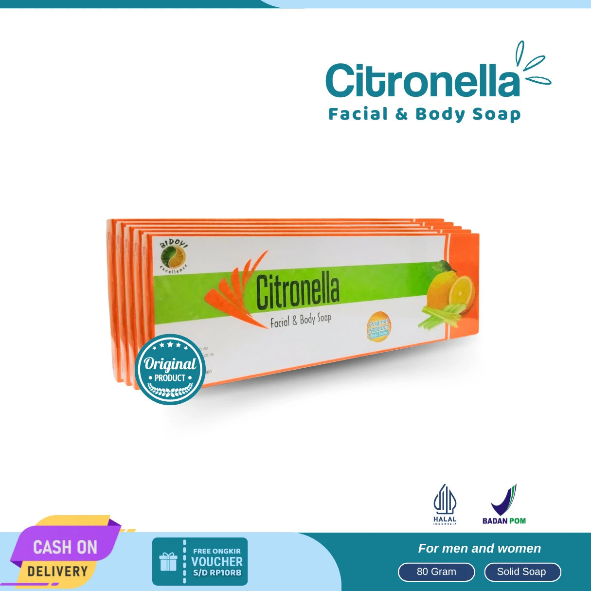 Jual Sabun Muka Citronella Original Termurah Probolinggo