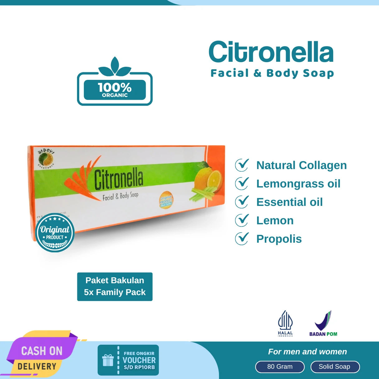 Jual Sabun Muka Citronella Original Termurah Cilegon