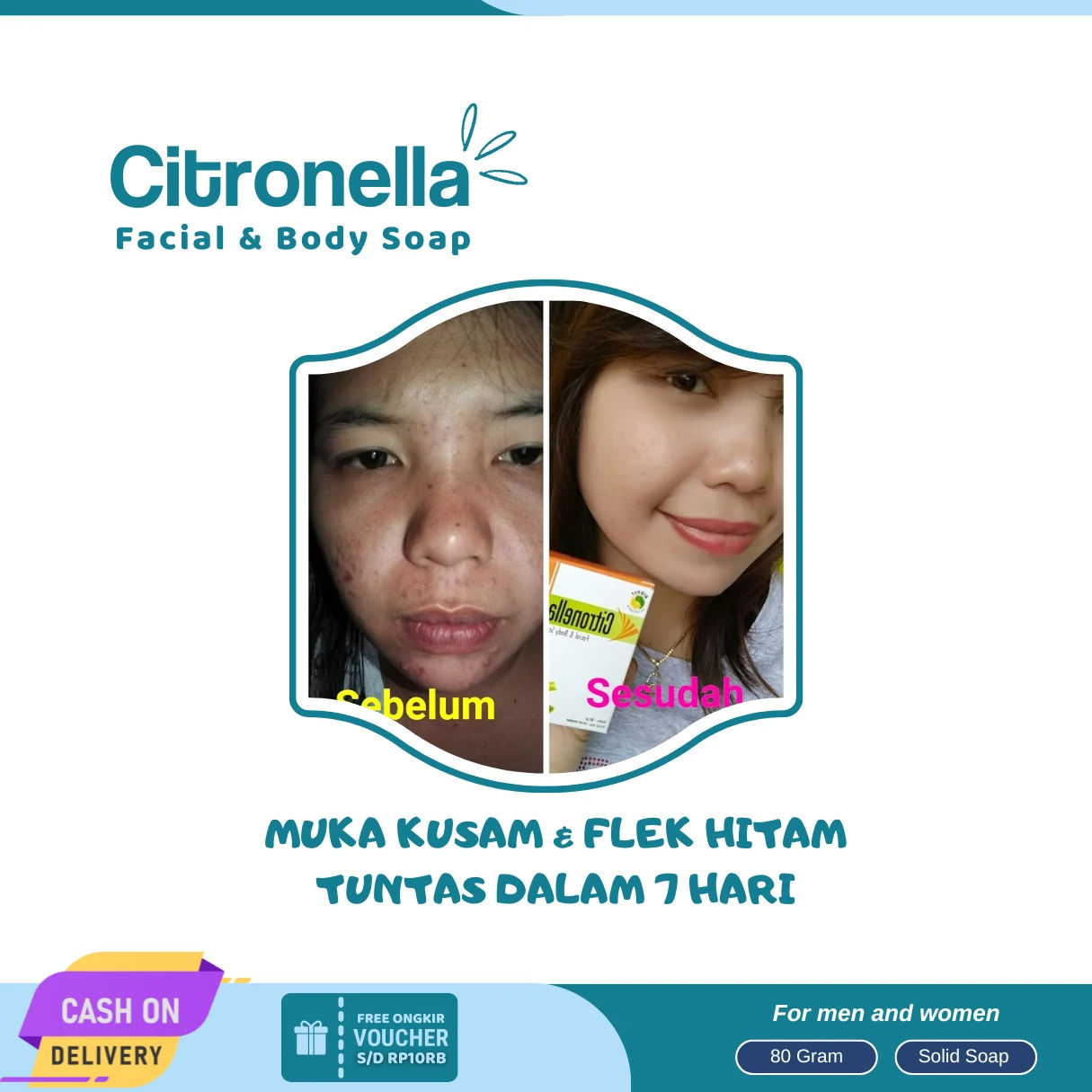 Jual Sabun Muka Citronella Original Termurah Cirebon