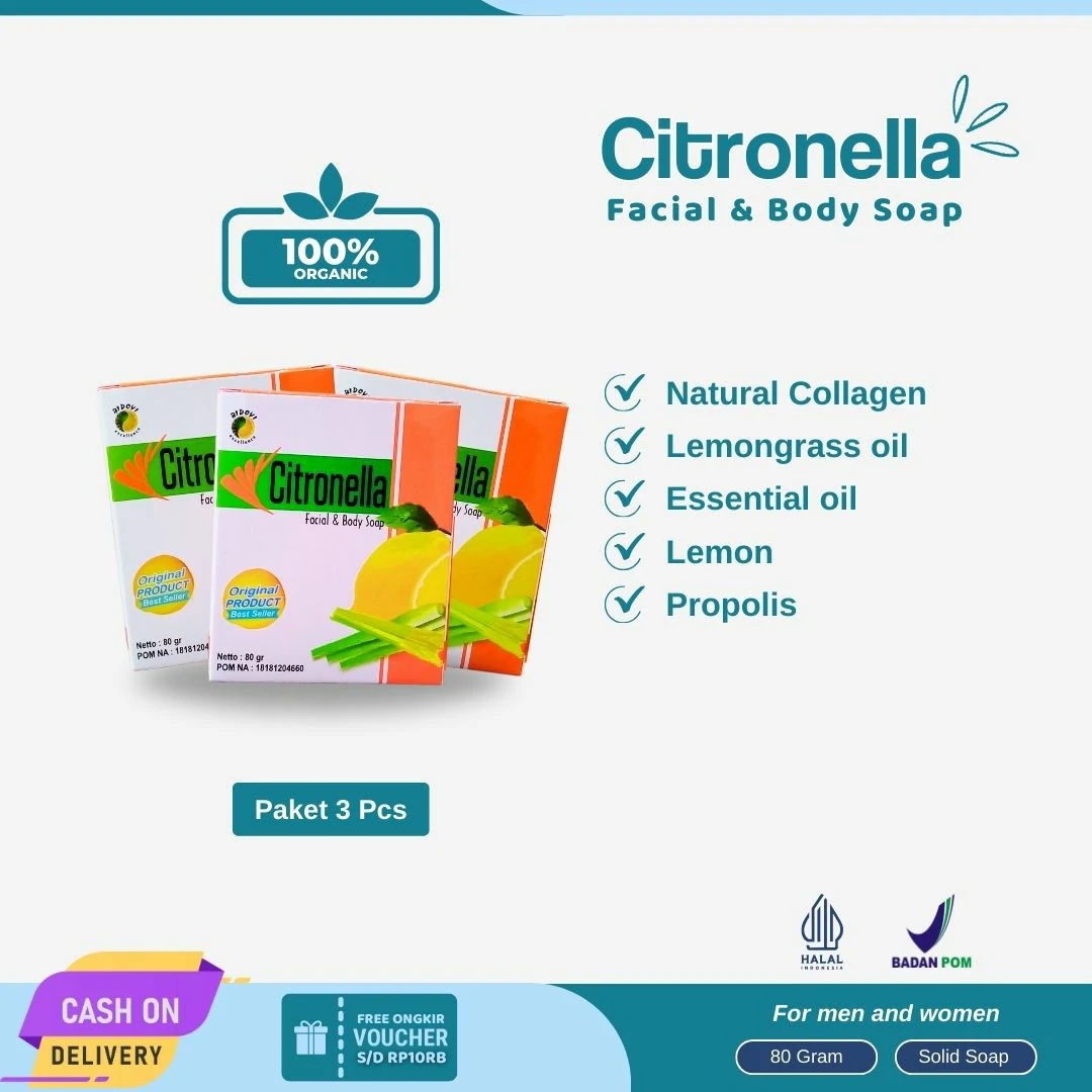 Jual Sabun Muka Citronella Original Termurah Cianjur