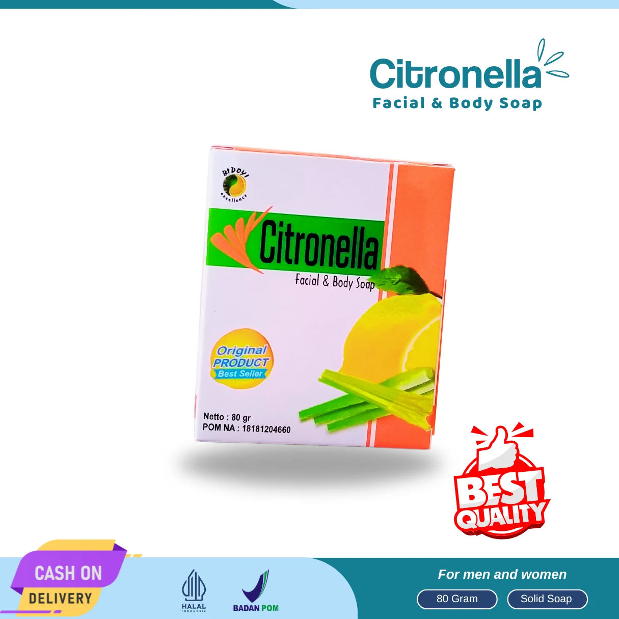 Jual Sabun Muka Citronella Original Termurah Bogor