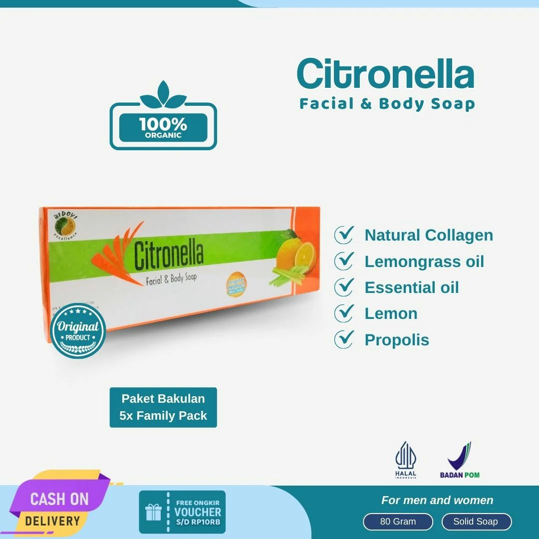 Jual Sabun Muka Citronella Original Termurah Blora