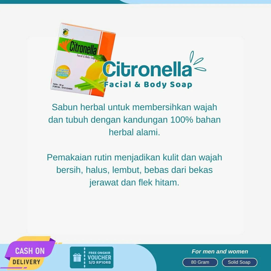 Jual Sabun Muka Citronella Original Termurah Kudus