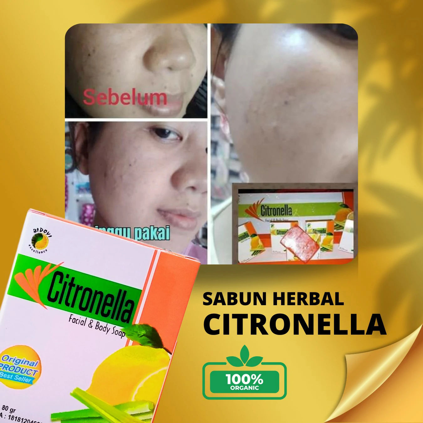 Jual Sabun Muka Citronella Original Termurah Surabaya