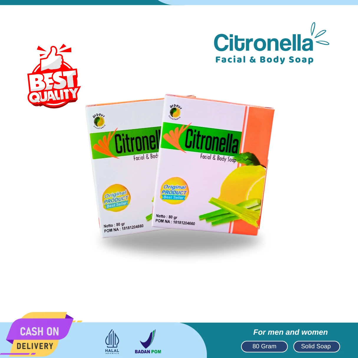 Jual Sabun Muka Citronella Original Termurah Serang