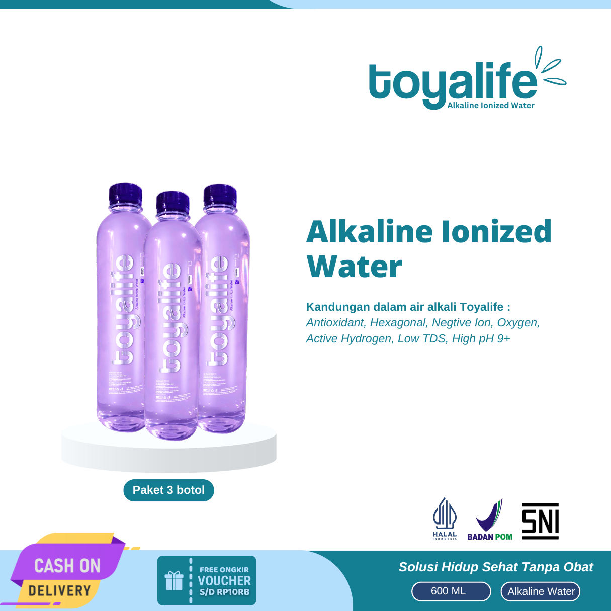 0852-2540-3076 Reseller Air Alkali Toyalife Termurah Malang