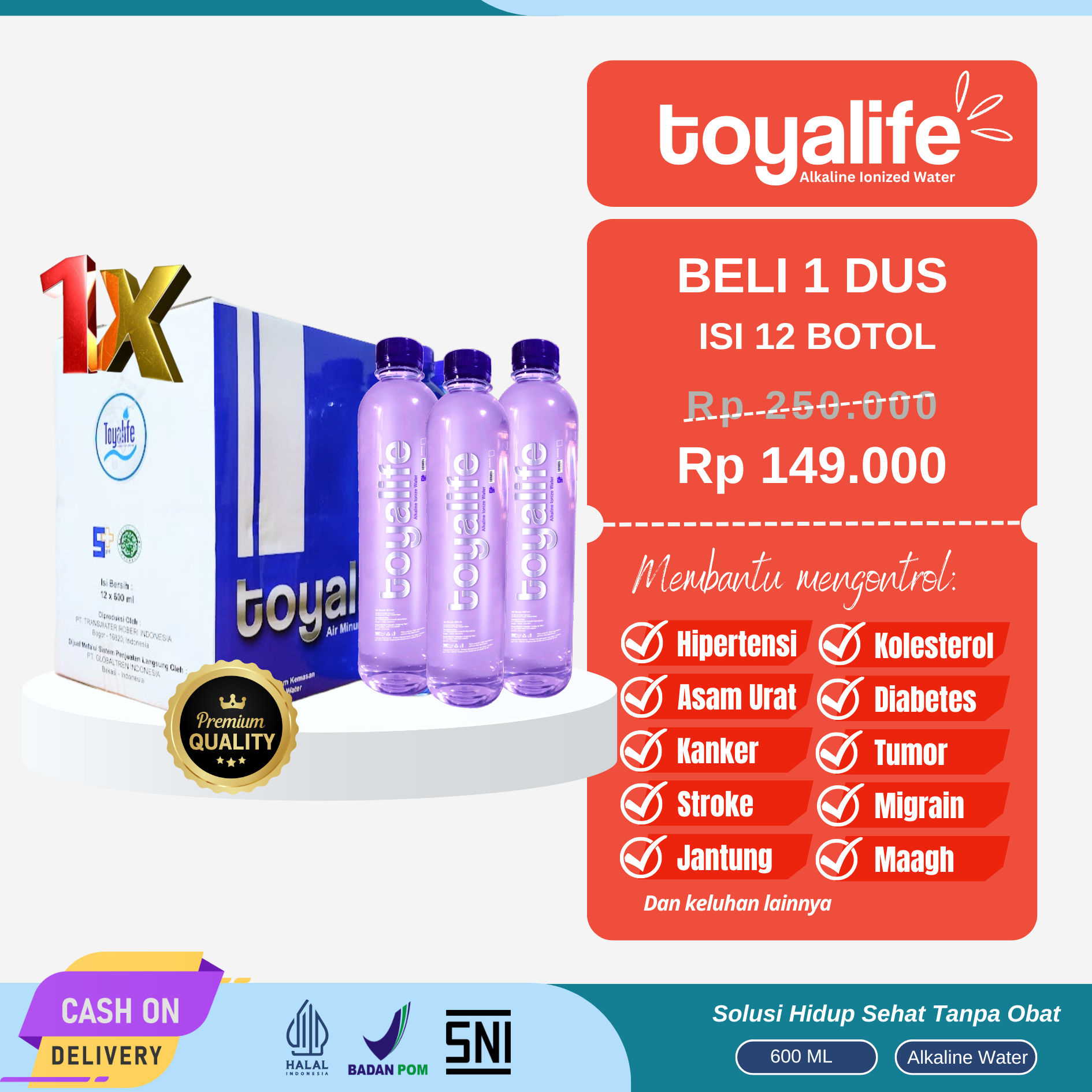 0852-2540-3076 Reseller Air Alkali Toyalife Termurah Pacitan