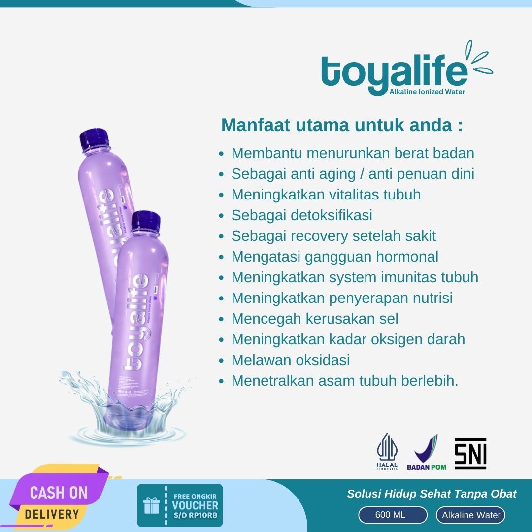 0852-2540-3076 Reseller Air Alkali Toyalife Termurah Bondowoso