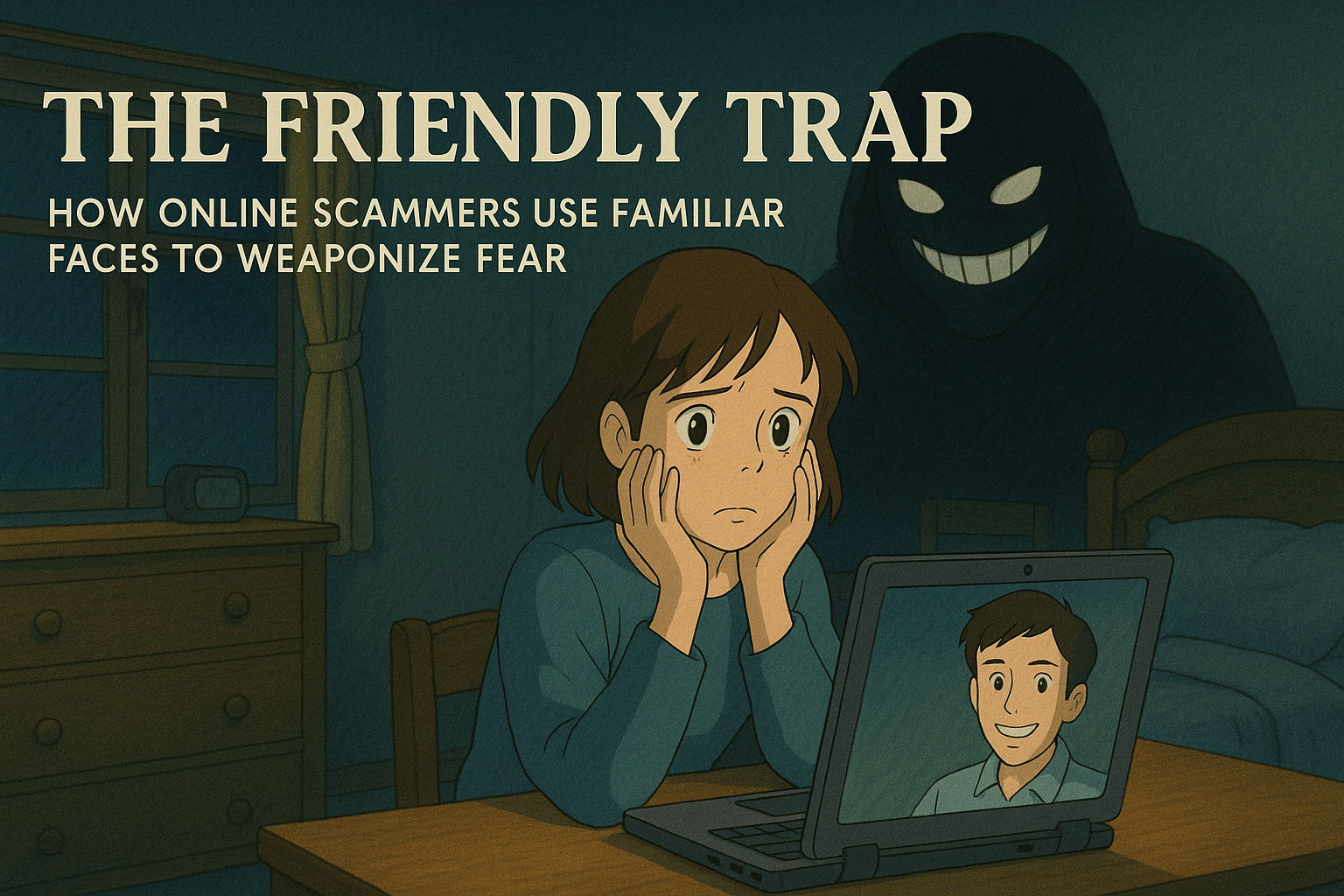 The Friendly Trap: How Online Scammers Use Familiar Faces to Weaponize Fear