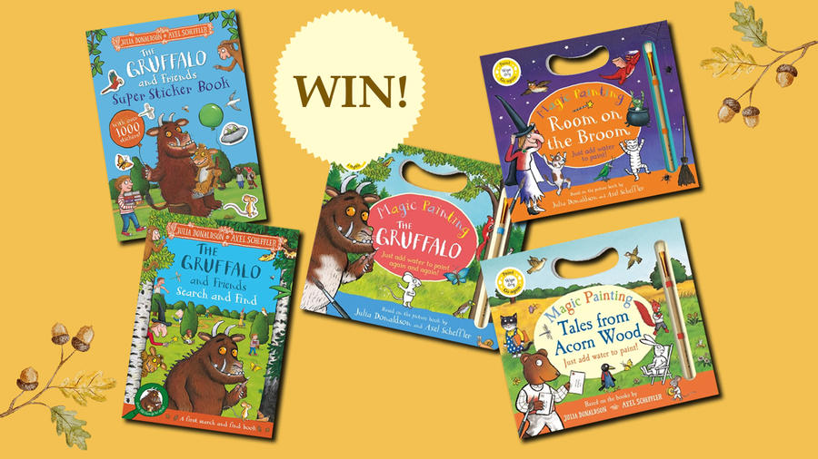 Julia Donaldson Activity Books Giveaway - Prizes