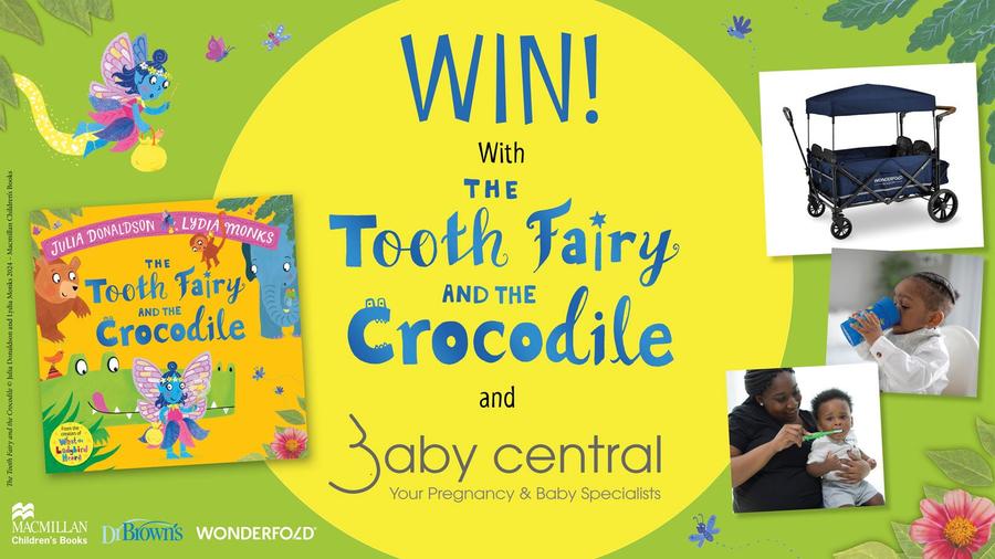 Win with the Tooth Fairy and the Crocodile and Baby Central