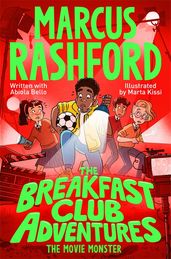 Book cover for The Breakfast Club Adventures: The Movie Monster