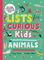 Book cover for Lists for Curious Kids: Animals