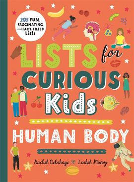 Book cover for Lists for Curious Kids: Human Body