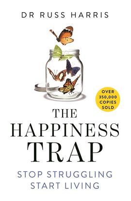 Book cover for The Happiness Trap