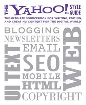 Book cover for The Yahoo! Style Guide