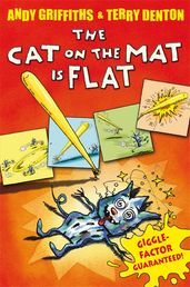 Book cover for The Cat on the Mat is Flat
