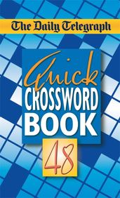 Book cover for Daily Telegraph Quick Crosswords 48