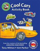 Book cover for Amazing Machines Cool Cars Sticker Activity Book