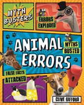 Book cover for Myth Busters: Animal Errors