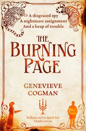 Book cover for Burning Page