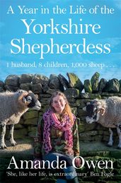 Book cover for A Year in the Life of the Yorkshire Shepherdess