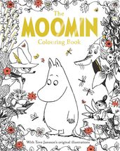 Book cover for The Moomin Colouring Book