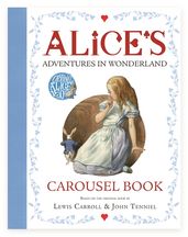 Book cover for Alice's Adventures in Wonderland Carousel Book