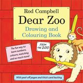 Book cover for The Dear Zoo Drawing and Colouring Book