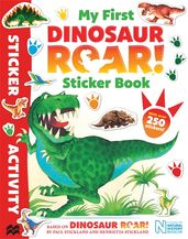 Book cover for My First Dinosaur Roar! Sticker Book
