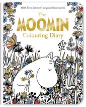 Book cover for The Moomin Colouring Diary