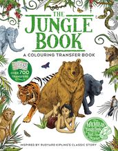 Book cover for The Jungle Book: A Colouring Transfer Book