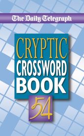 Book cover for Daily Telegraph Cryptic Crossword Book 54