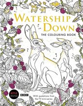 Book cover for Watership Down: The Colouring Book