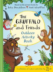 Book cover for The Gruffalo and Friends Outdoor Activity Book