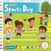 Book cover for Busy Sports Day
