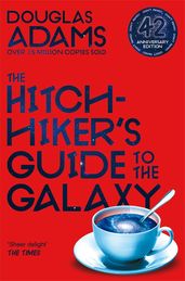 Book cover for The Hitchhiker’s Guide to the Galaxy