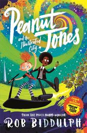 Book cover for Peanut Jones and the Illustrated City