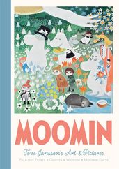 Flip Through - THE Pocket MOOMIN - Colouring Book 