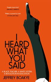 autobiographical books name Book cover for I Heard What You Said