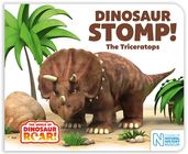 Book cover for Dinosaur Stomp! The Triceratops