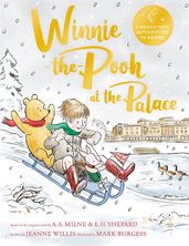 Book cover for Winnie-the-Pooh at the Palace