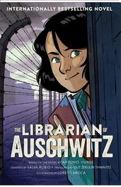 Book cover for The Librarian of Auschwitz