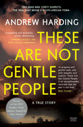 Book cover for These Are Not Gentle People