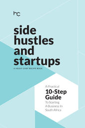 Book cover for Side Hustles and Startups