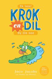 Book cover for Krok en Dil 08: By die see