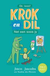 Book cover for Krok en Dil Vlak 3 Boek 4